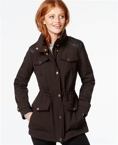 michael kors anorak style jacket|hooded anorak coat macy's.